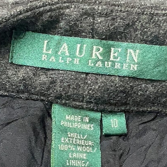 LAUREN RALPH LAUREN Wool Pants Size 10 - Picture 3 of 6